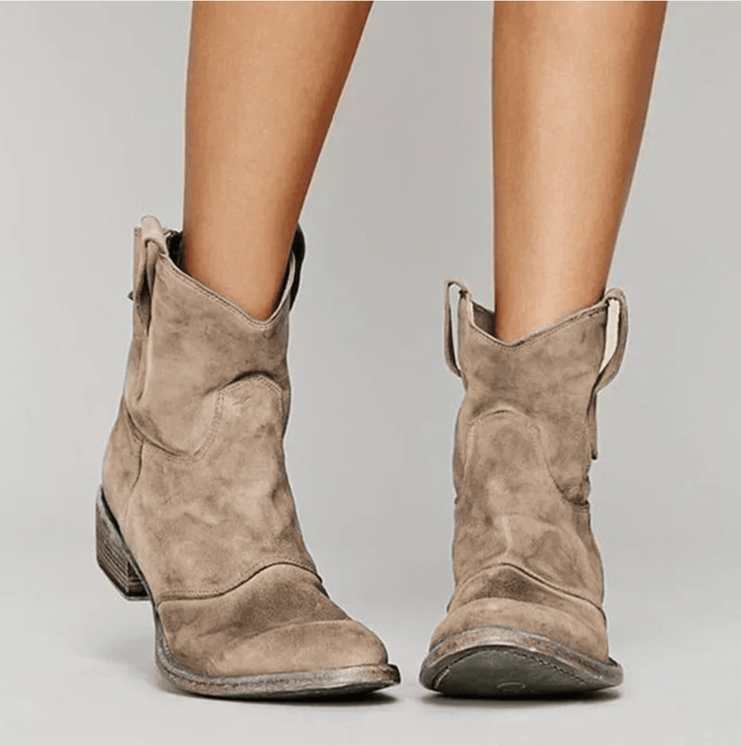 Mabel | Western-Inspired Ankle Boots