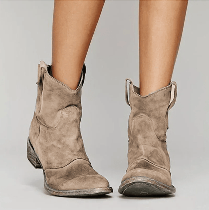 Mabel | Western-Inspired Ankle Boots