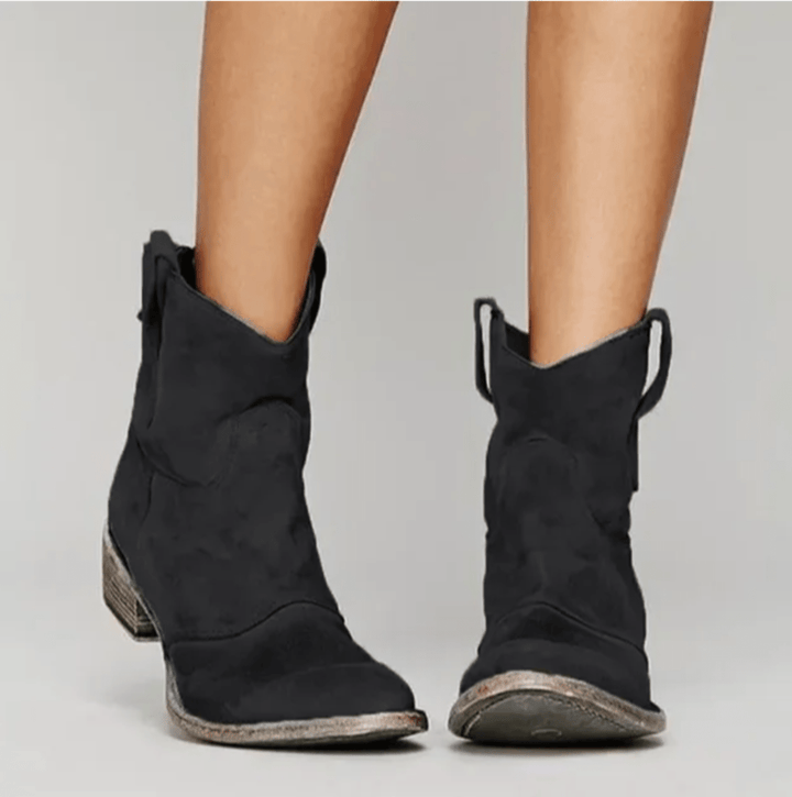 Mabel | Western-Inspired Ankle Boots