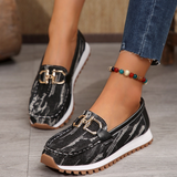 Frances | Buckle-Detail Slip-On Loafers