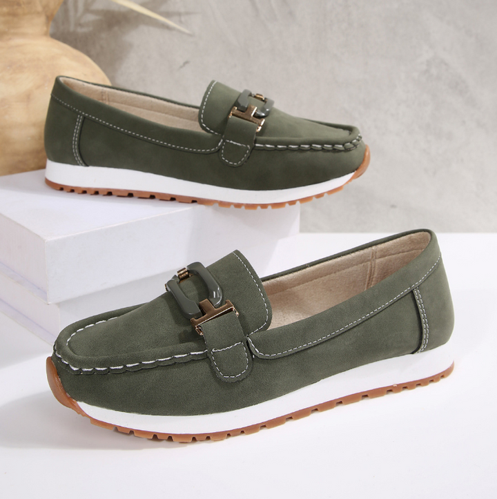 Grace | Chain-Detail Loafers
