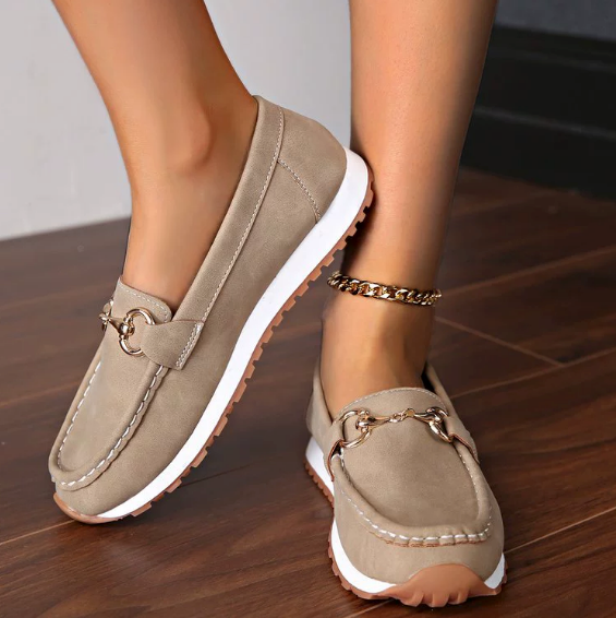 Giselle | Buckle Comfort Loafers