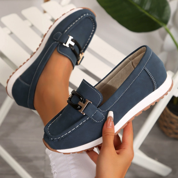 Isla | Chain-Detail Comfort Loafers
