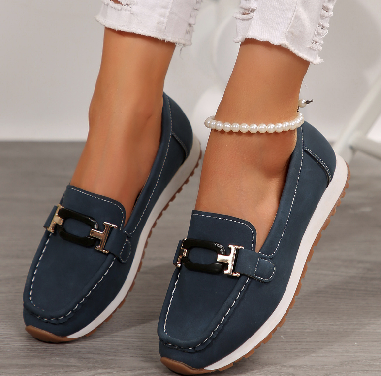 Isla | Chain-Detail Comfort Loafers