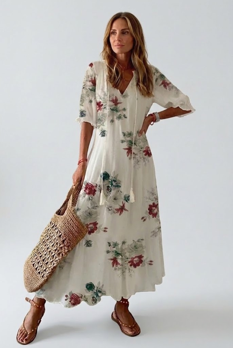 Rosalee | Floral Maxi Dress
