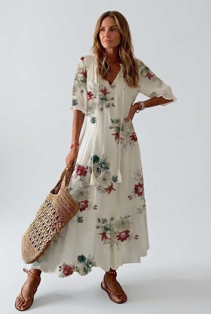Rosalee | Floral Maxi Dress