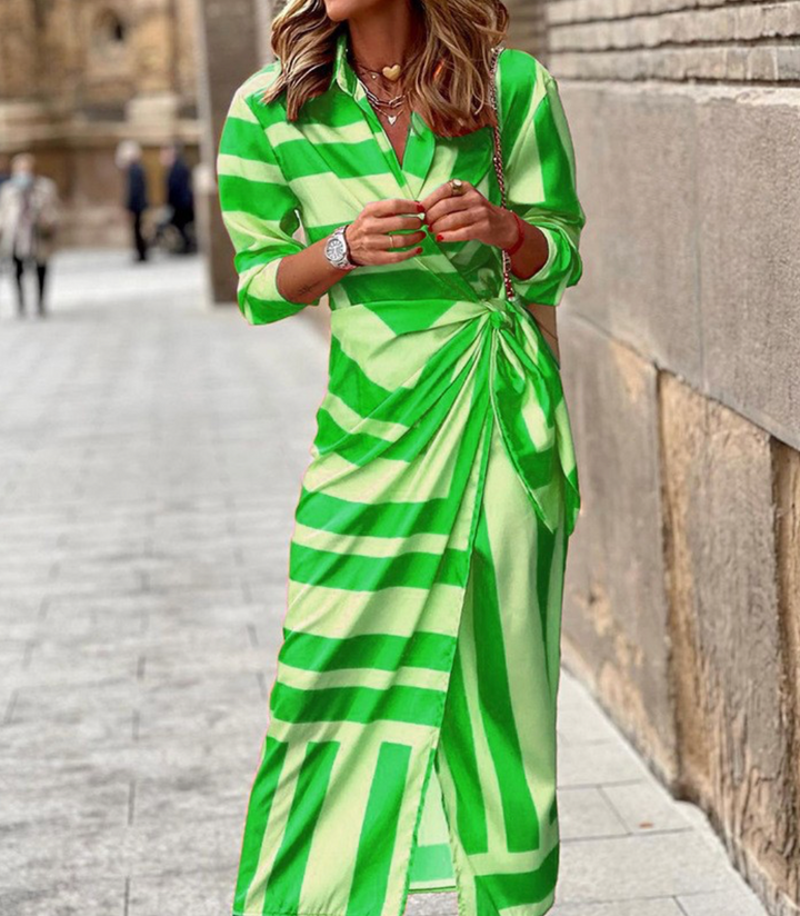 Eloise | Printed Wrap Dress