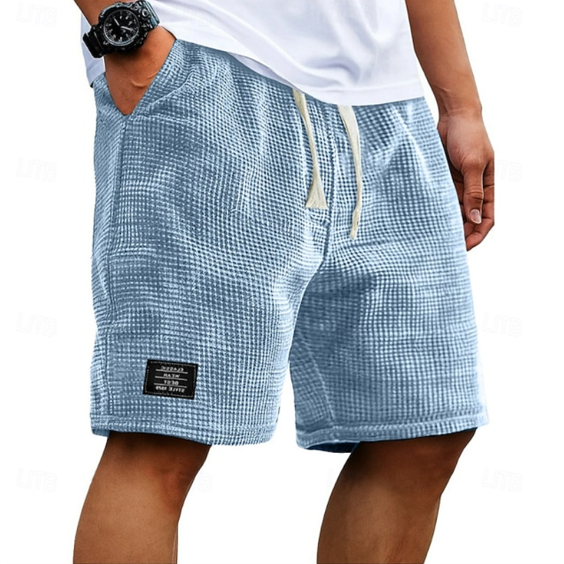 Miles | Relaxed Textured Summer Shorts