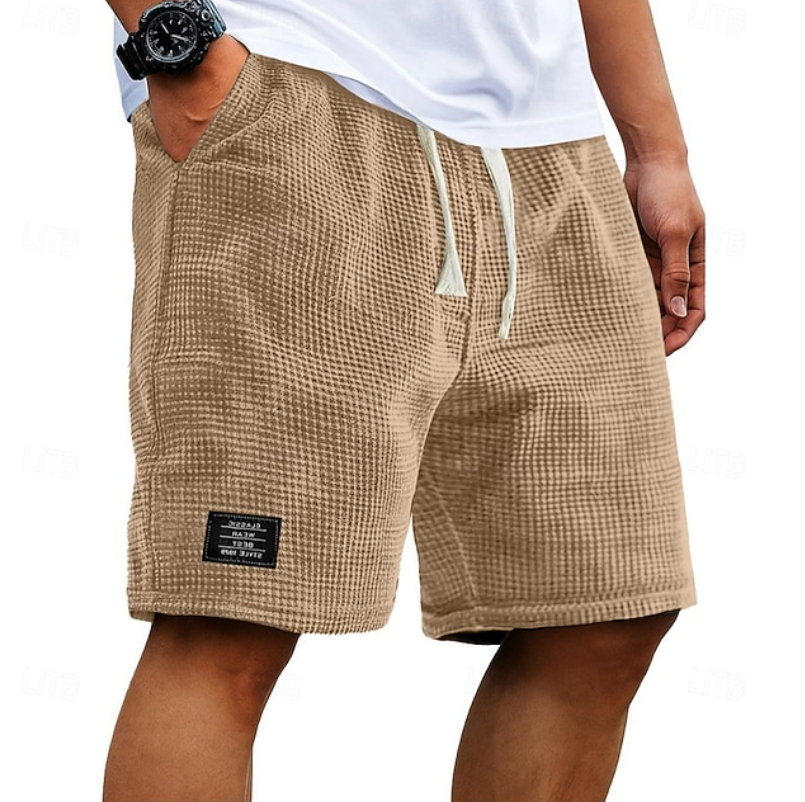 Miles | Relaxed Textured Summer Shorts