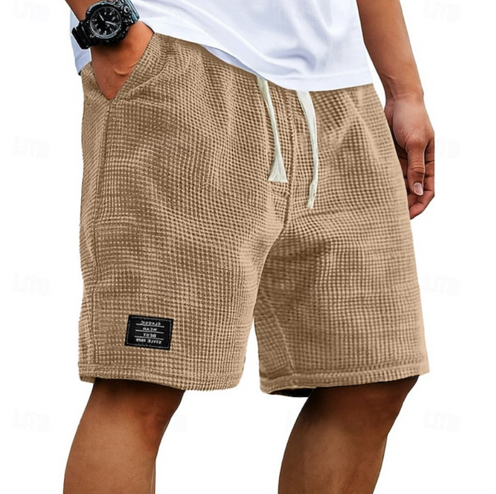 Miles | Relaxed Textured Summer Shorts