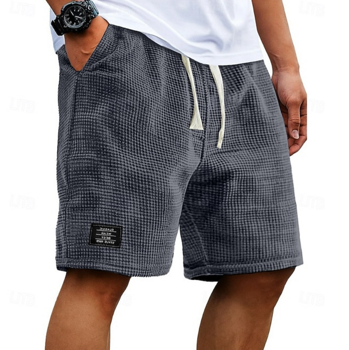 Miles | Relaxed Textured Summer Shorts