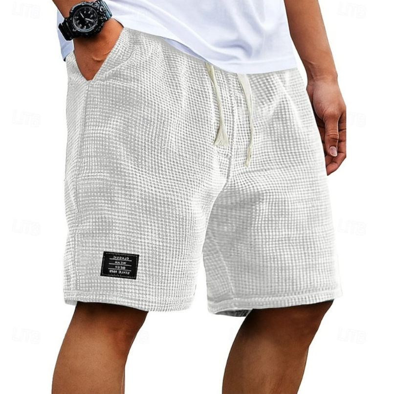 Miles | Relaxed Textured Summer Shorts