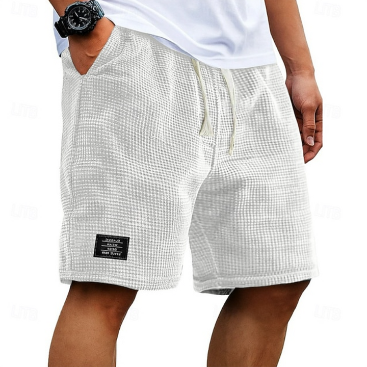 Miles | Relaxed Textured Summer Shorts