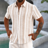 Everard | Striped Short-Sleeve Shirt