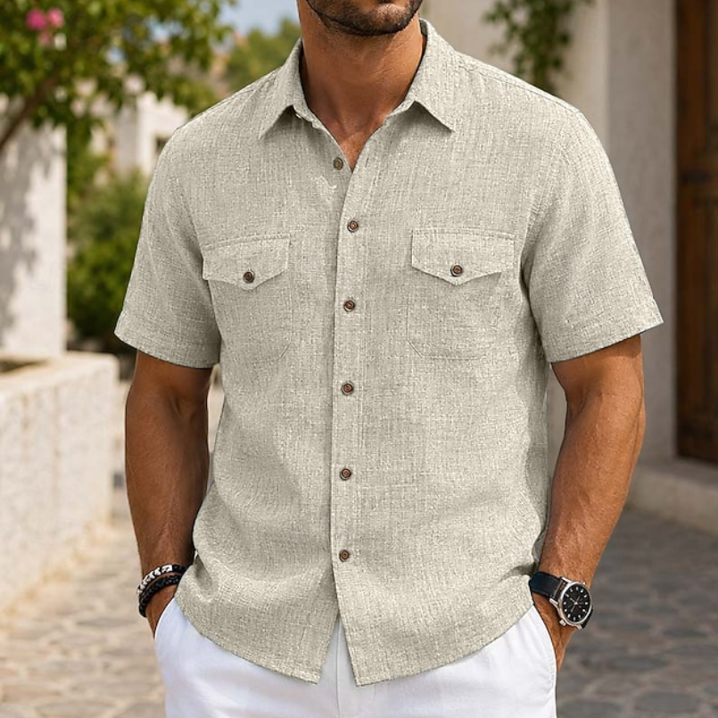 Theo | Relaxed Short Sleeve Shirt