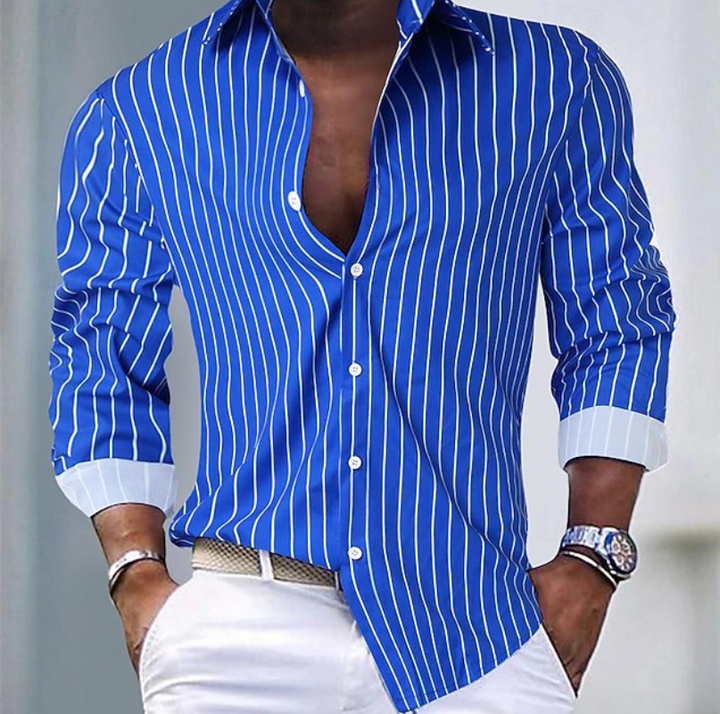 Grantham | Refined Striped Button Shirt