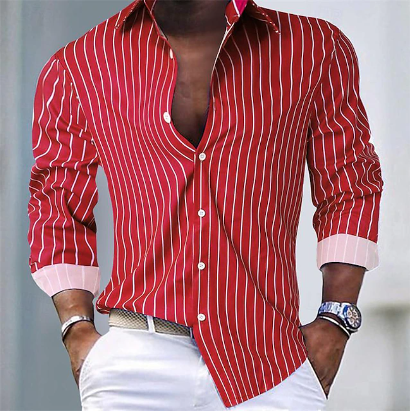 Grantham | Refined Striped Button Shirt