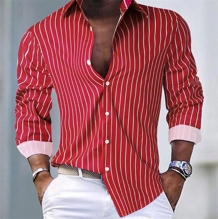 Grantham | Refined Striped Button Shirt