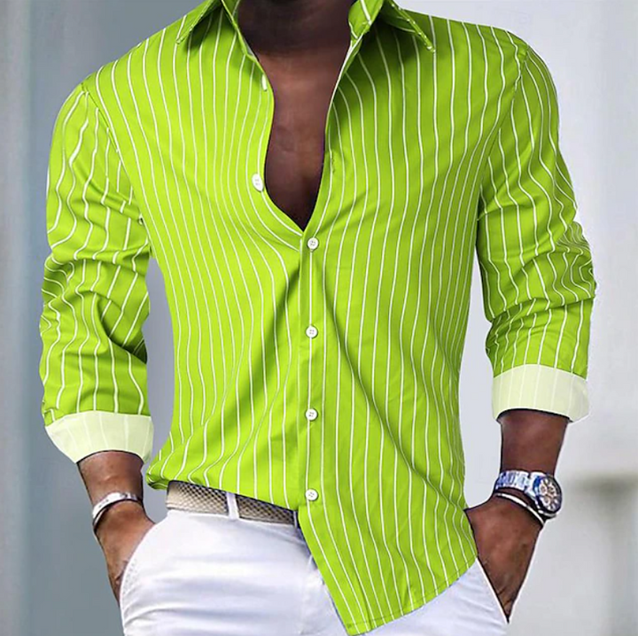 Grantham | Refined Striped Button Shirt