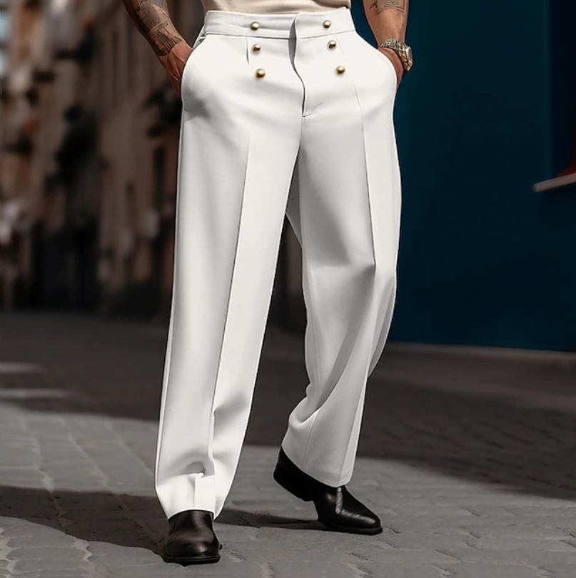 Arthur | Tailored High-Waist Trousers