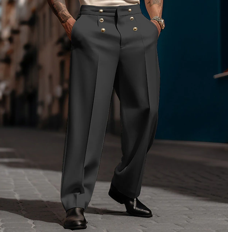 Arthur | Tailored High-Waist Trousers