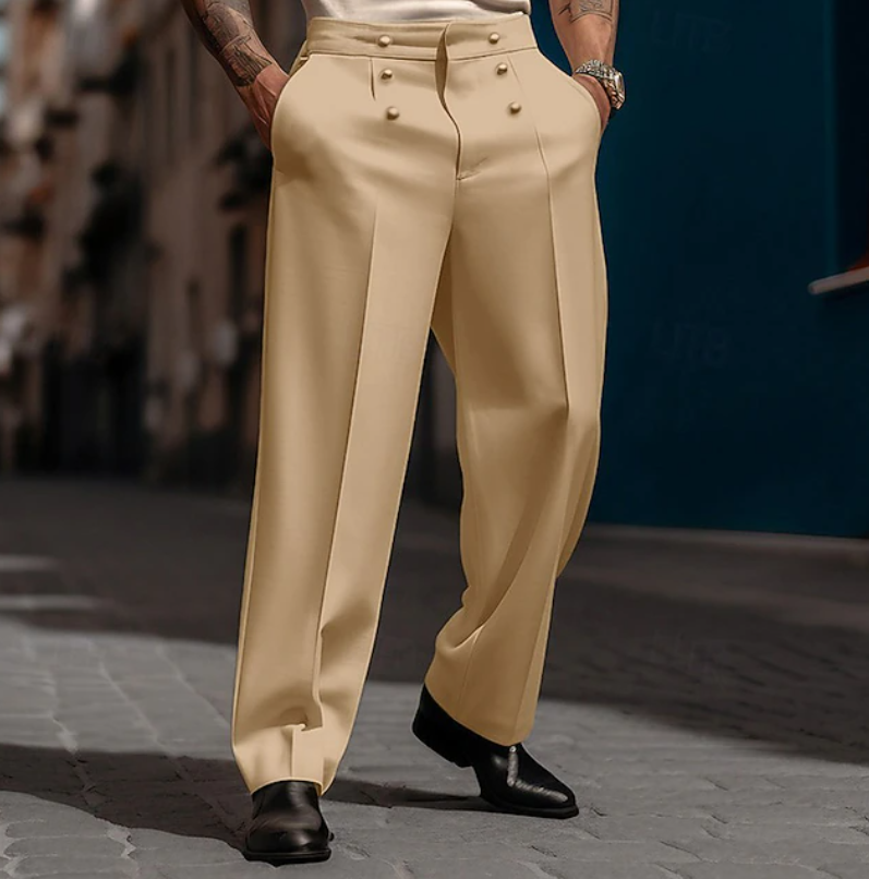 Arthur | Tailored High-Waist Trousers