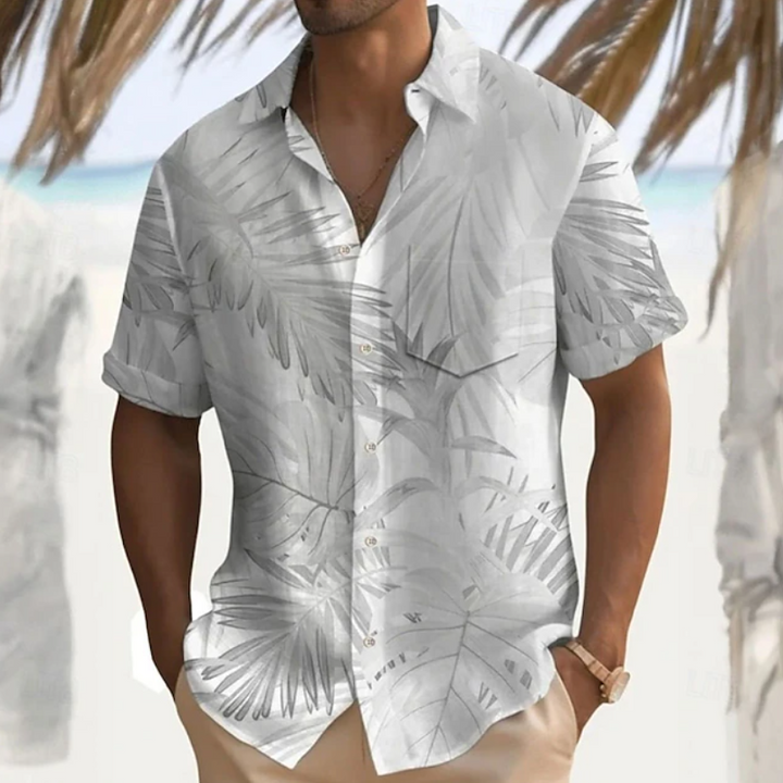 Julius | Tropical Print Short Sleeve Shirt