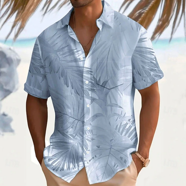 Julius | Tropical Print Short Sleeve Shirt