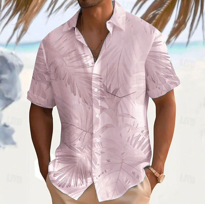 Julius | Tropical Print Short Sleeve Shirt