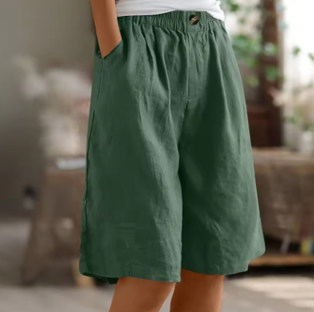 Harriet | Relaxed Wide-Leg Shorts