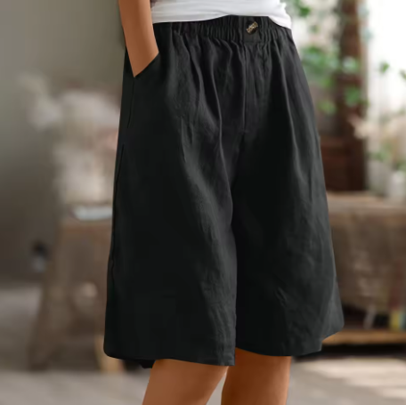 Harriet | Relaxed Wide-Leg Shorts