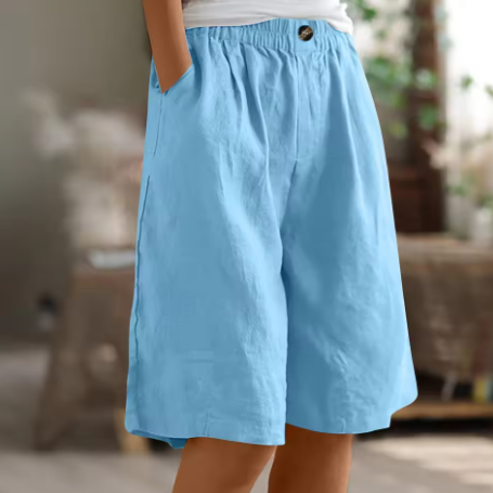 Harriet | Relaxed Wide-Leg Shorts