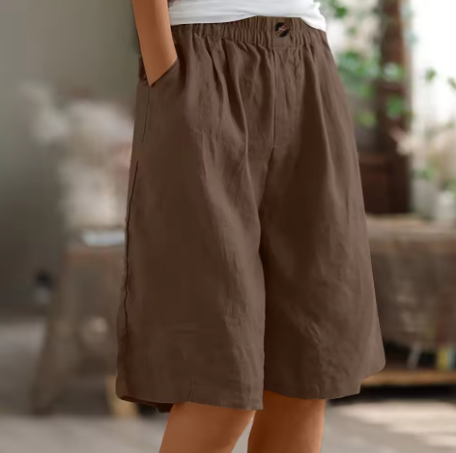 Harriet | Relaxed Wide-Leg Shorts