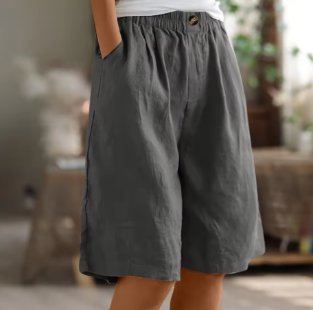Harriet | Relaxed Wide-Leg Shorts