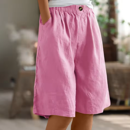 Harriet | Relaxed Wide-Leg Shorts