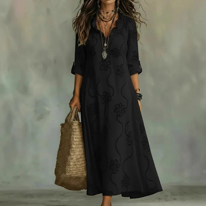 Guinevere | Flowing Floral Maxi Dress