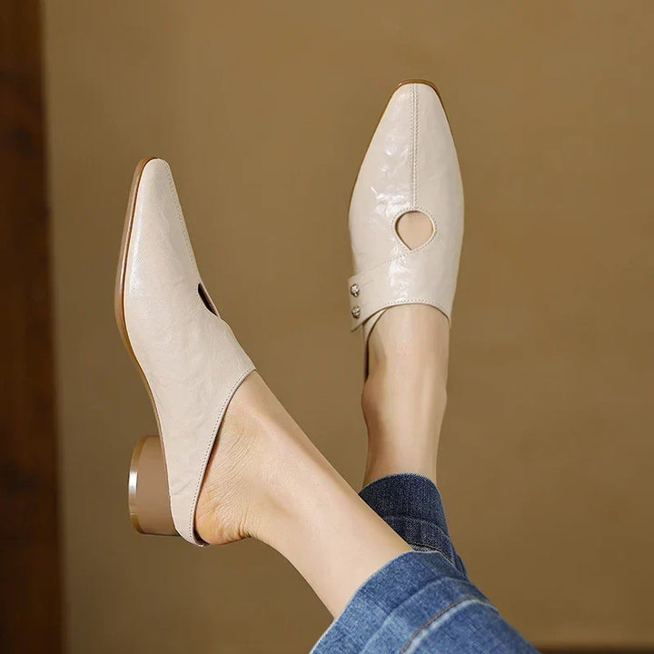Fenella | Refined Slip-On Mules
