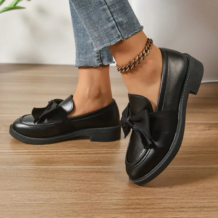 Marielle | Bow-Detail Loafers