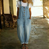 Brynn | Relaxed Adjustable-Strap Dungarees