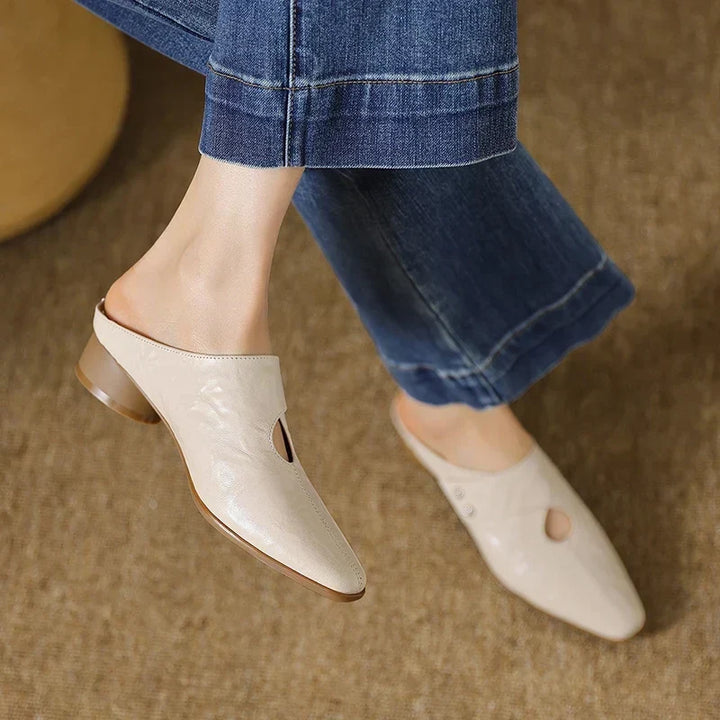 Fenella | Refined Slip-On Mules