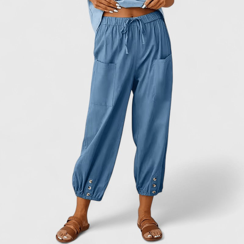 Brynn | Relaxed Cropped Trousers