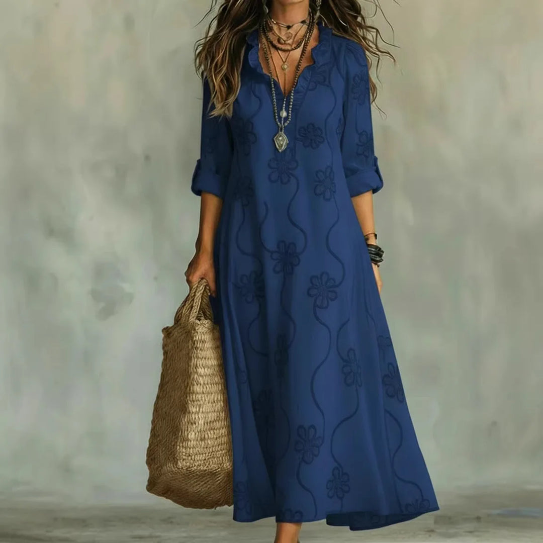 Guinevere | Flowing Floral Maxi Dress