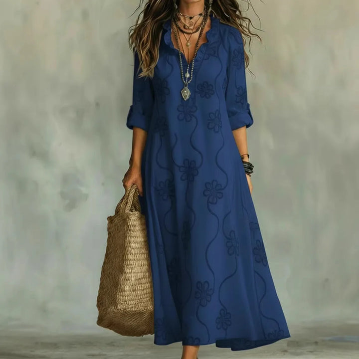 Guinevere | Flowing Floral Maxi Dress