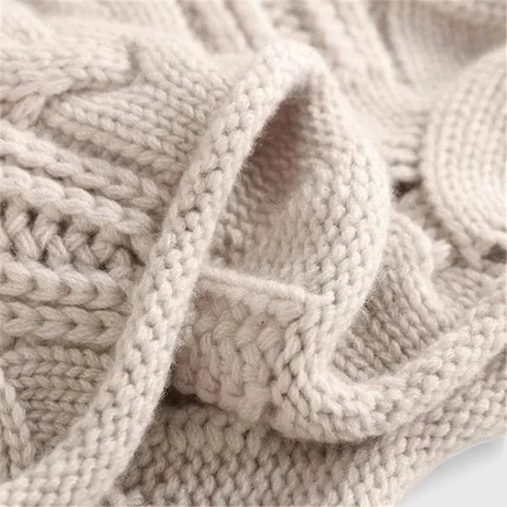 Iris | Textured Cable-Knit Sweater