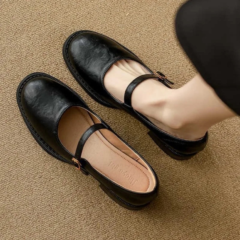 Dorothea | Classic Buckle-Strap Mary Jane Shoes