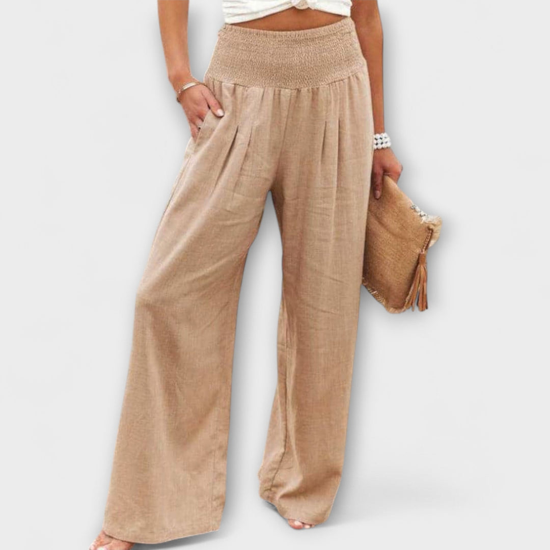 Priya | Relaxed Wide-Leg Trousers