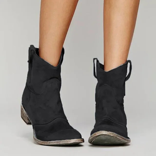 Roxanne | Vintage Western Ankle Boots