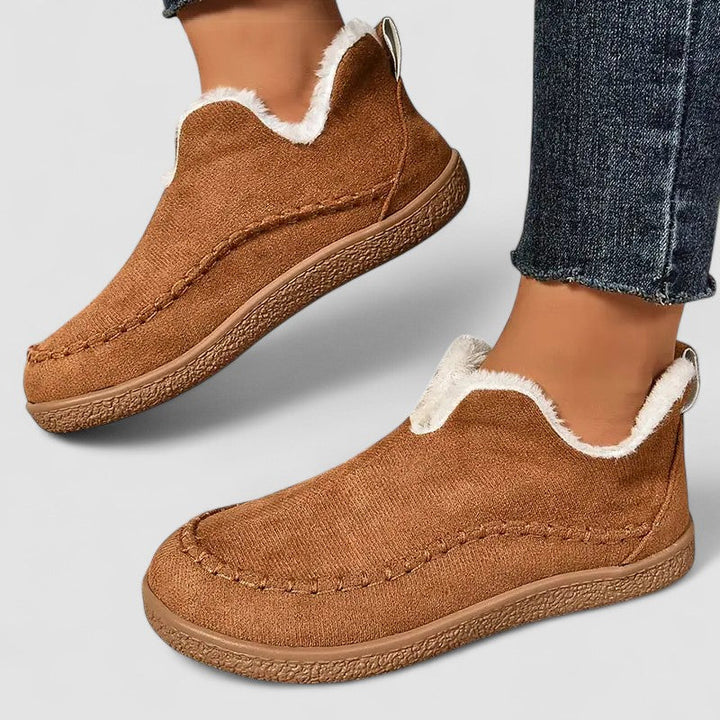 Adalyn | Cosy Slip-On Boots
