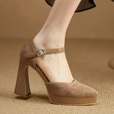 Aurelia | Ankle-Strap Platform Pumps