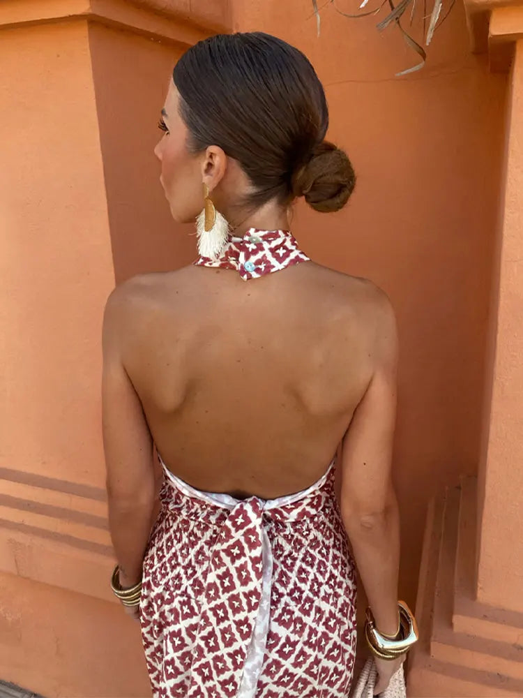 Marlow | Halterneck Two-Piece Set